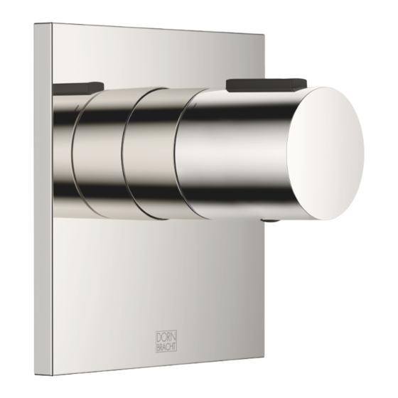 Dornbracht 36 416 780 Installation Instructions Manual