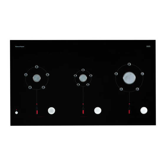 Fisher & Paykel CG363MLDNGB1 Installation Instructions Manual