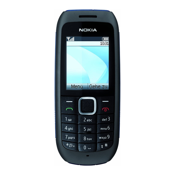 User Manuals: Nokia 1616 Basic Mobile Phone