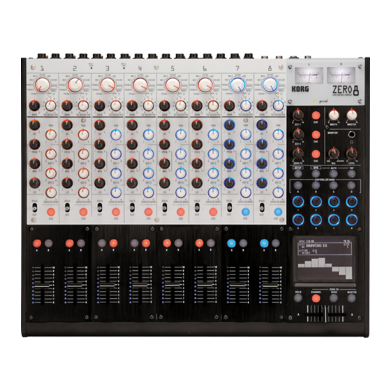 Korg Zero8 Owner's Manual
