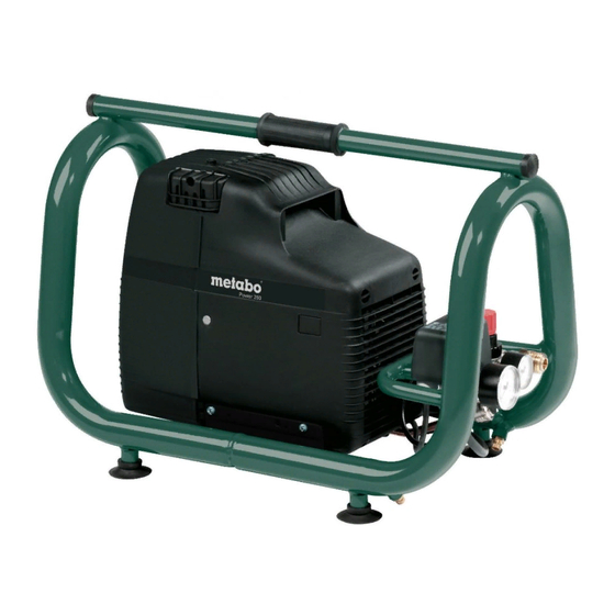 Metabo Power 260 Operating	 Instruction