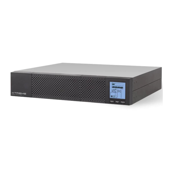 Xtreme Power Conversion 800VA P80 Series User & Installation Manual