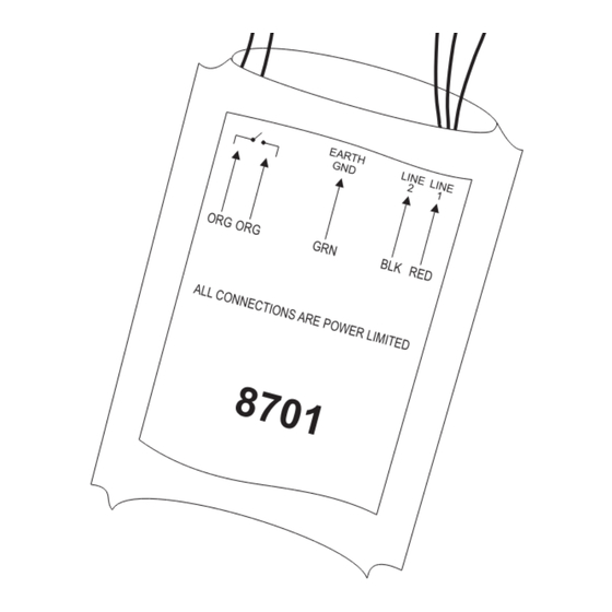 Faraday 8701 Installation Instructions And Wiring