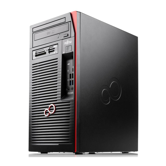 Fujitsu CELSIUS W580power Operating Manual