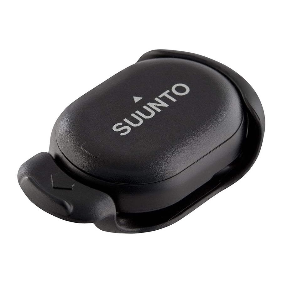 Suunto Foot POD User Manual