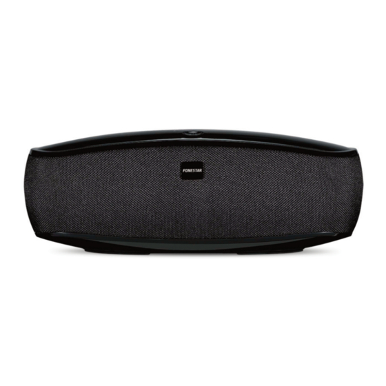 FONESTAR OVAL Quick Start Manual