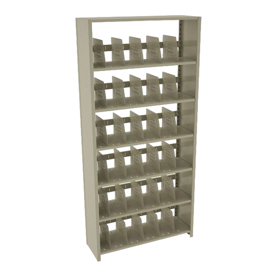 Tennsco Imperial Shelving Assembly Instructions