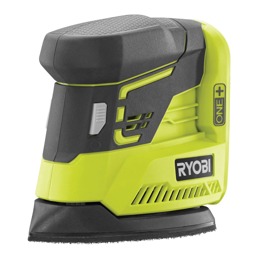 Ryobi R18PS Original Instructions Manual