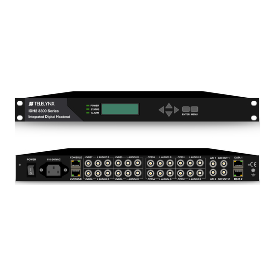 TELELYNX IDH2-3308 Manual