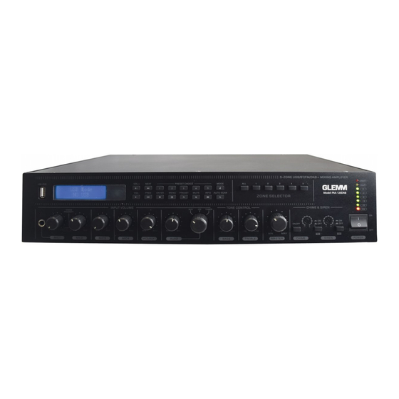 GLEMM PAA 120DAB Instruction Manual