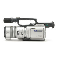 Sony DCRVX2000 - MiniDV Digital Camcorder Operating Instructions Manual