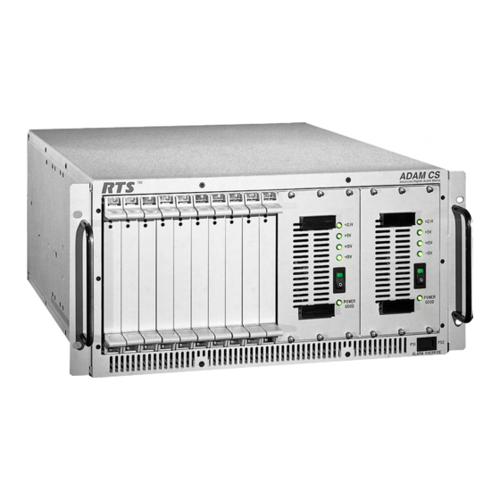 RTS MC-ADAM-CS System Installation Manual