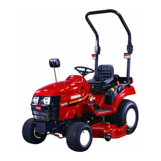 Shibaura SX21 Operator's Manual