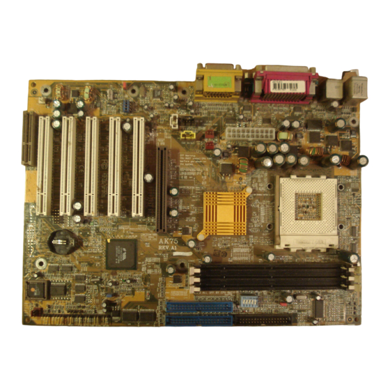 DFI ak75-ec A+ User Manual