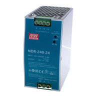 Mean Well NDR-240 Series Installation Manual