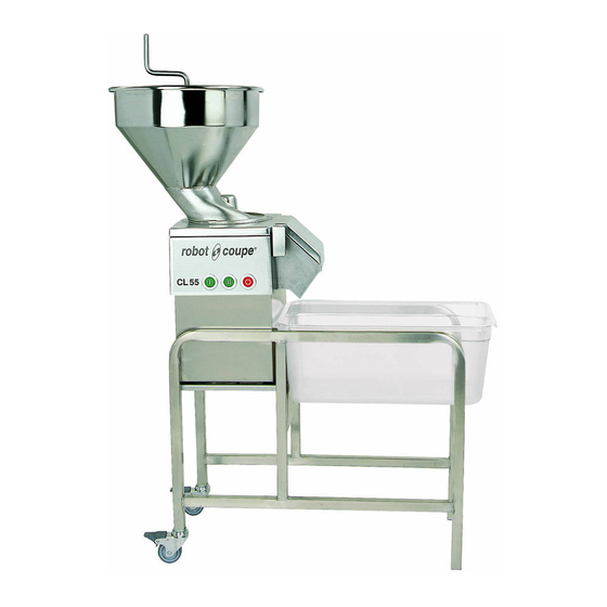 Robot Coupe CL 55 Manual