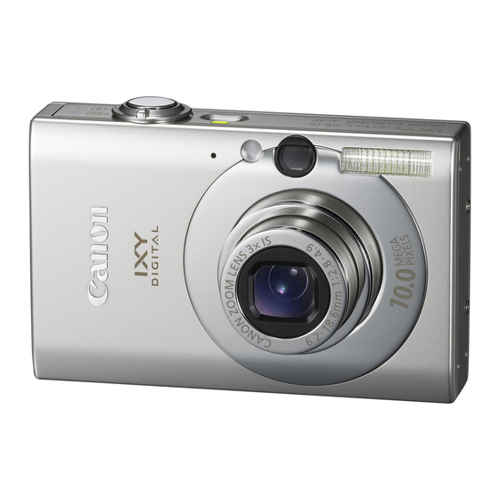 Canon PowerShot SD770 IS Manuals