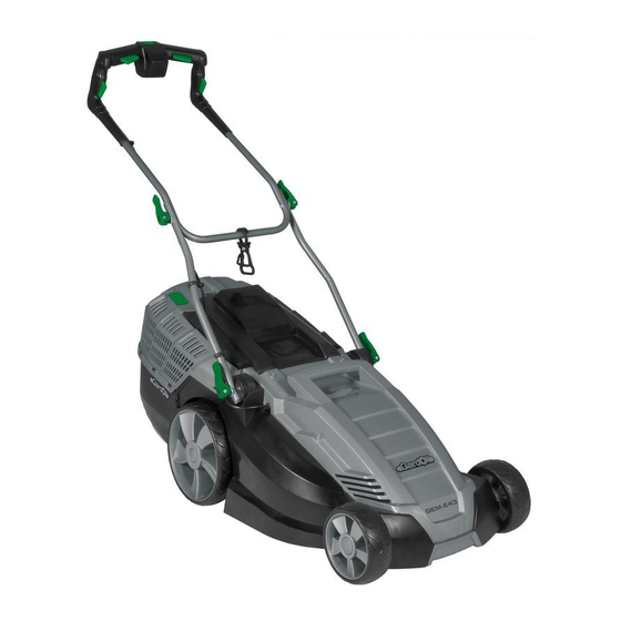 Gardol GEM-E43 Electric Lawn Mower Manuals