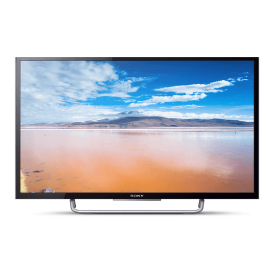 Sony BRAVIA KDL-48W700C I-Manual