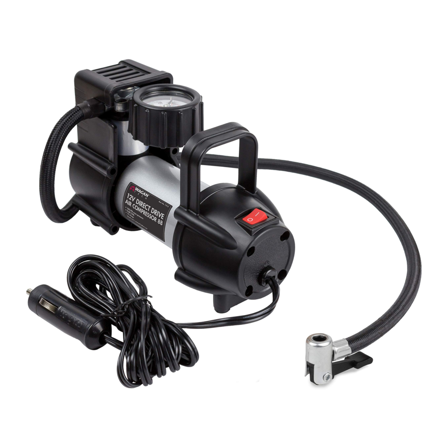WAGAN Tech 7312 - 12V Direct Drive Air Compressor 88 Manual