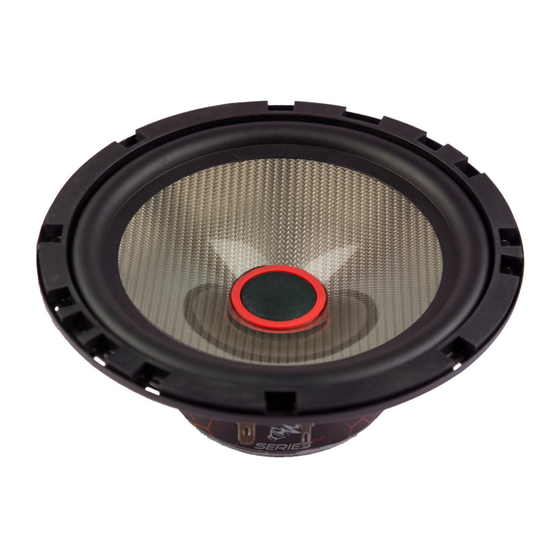 Audio System CARBON 165/3 User Manual