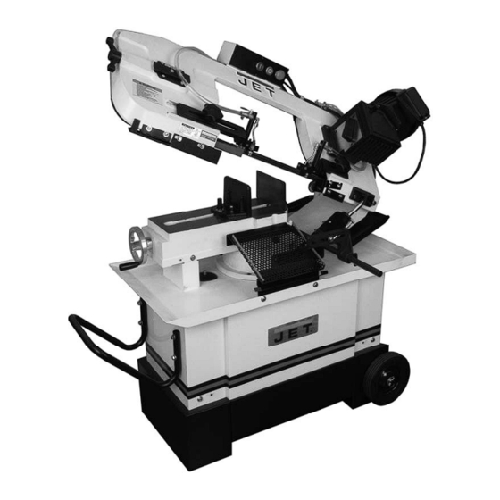 Jet HVBS-710SG Operating Instructions And Parts Manual