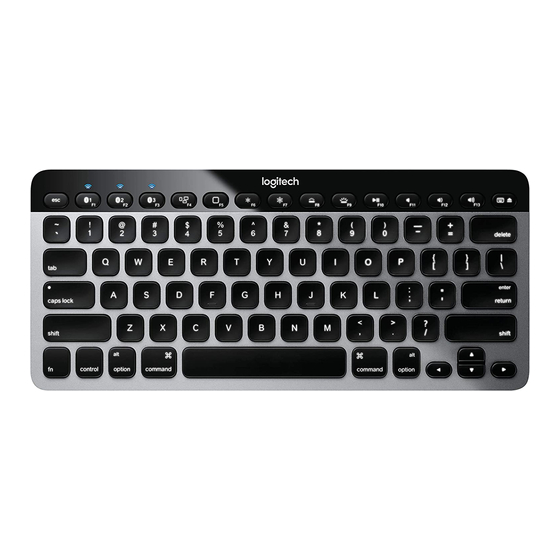 Logitech K811 Setup Manual