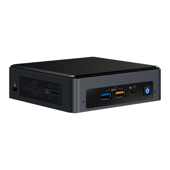 Intel NUC8i5BEK User Manual