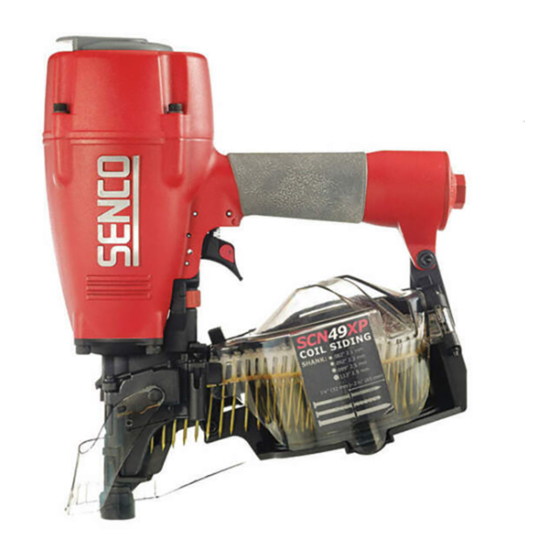 Senco SCN49XP Operating Instructions Manual
