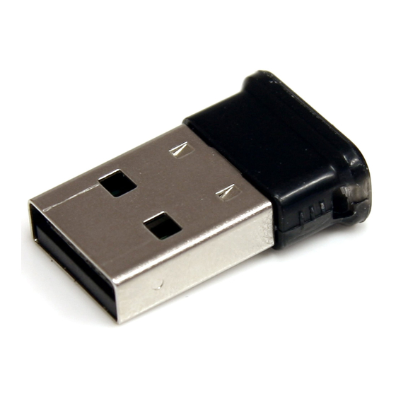 StarTech.com USBBT1EDR2 Quick Start Manual