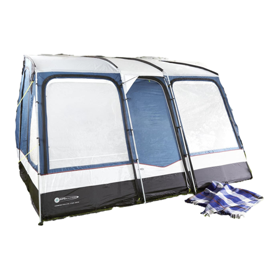 Outdoor Revolution Compactalite Pro 325 Quick Manual