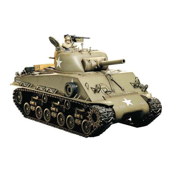 Tamiya M4 SHERMAN Manual