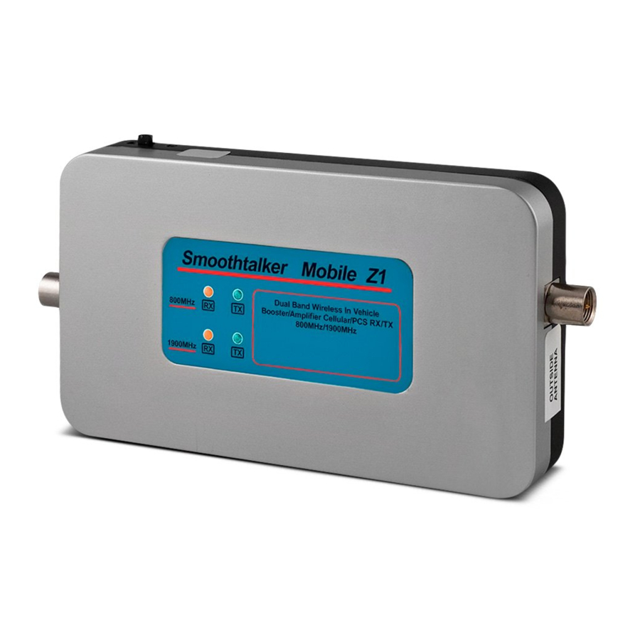 SmoothTalker Mobile Z1 Quick Start Manual