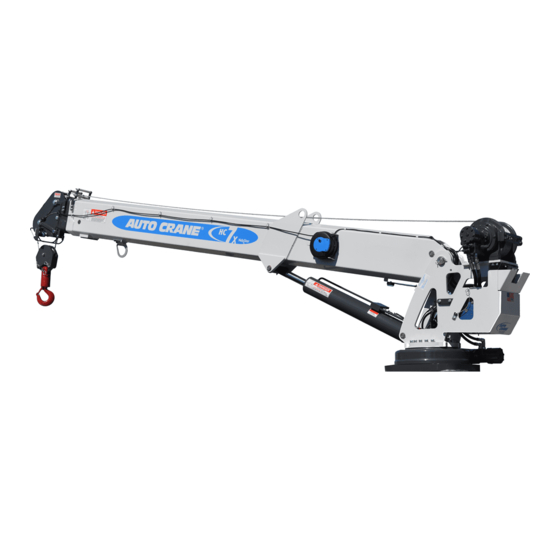 Auto Crane NEXSTAR HC-7X Owner's Manual