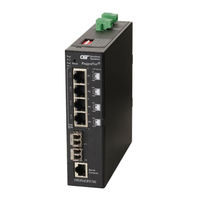 Omnitron Systems RuggedNet 10GPoEBT/Mi Quick Start Manual
