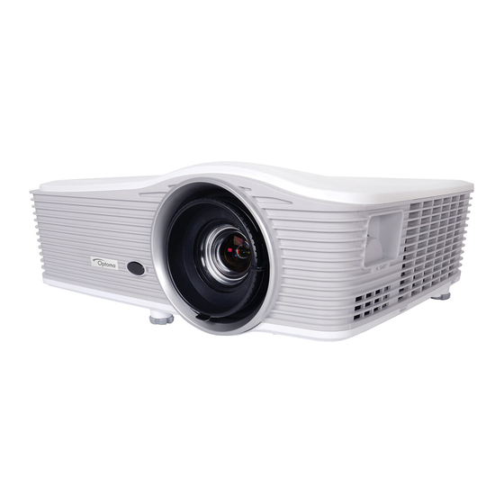 Optoma W515T User Manual