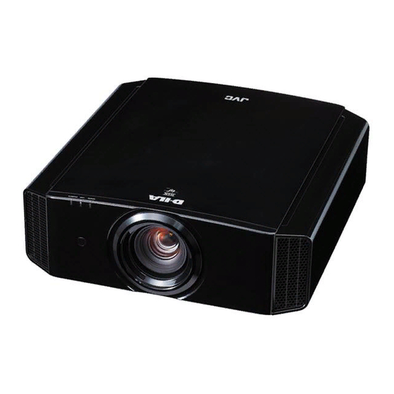 JVC DLA-X3BE Instructions Manual
