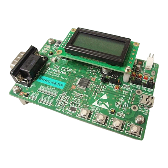 Renesas R0K5R8C34DK2HBR Hardware Instruction Manual