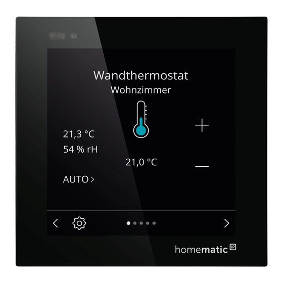 HomeMatic plus Manuals