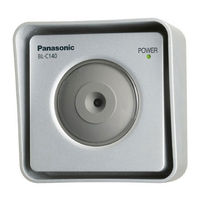 Panasonic BL-C160 Important Information