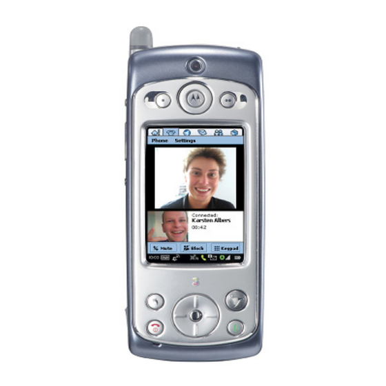 Motorola A920 Service Manual