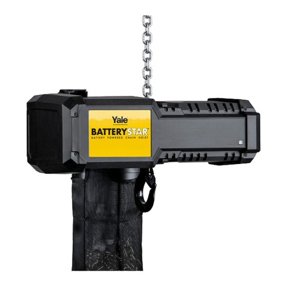 Columbus McKinnon Yale BATTERYSTAR CBCY1008R202 Manual