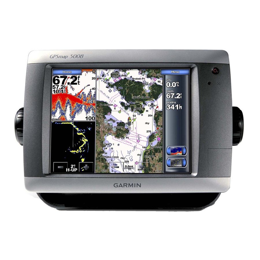 Garmin GPSMAP 4008 - Marine GPS Receiver Manuals