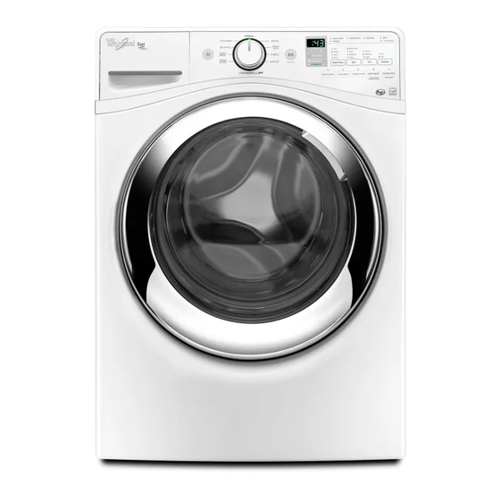 Whirlpool FRONT-LOADING AUTOMATIC WASHER Use & Care Manual
