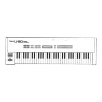 Roland U-20 Owner's Manual