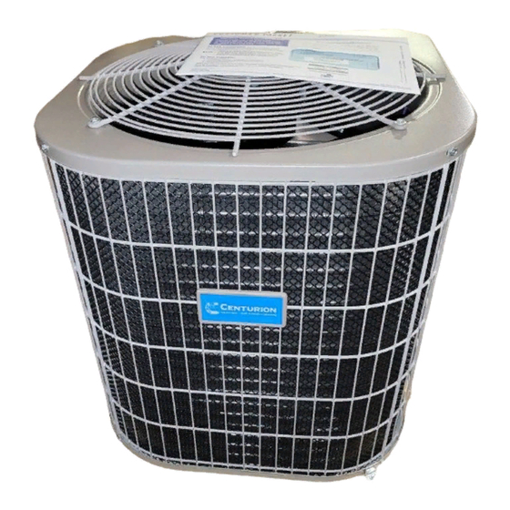 Nordyne 10 SEER Standard Efficiency Split System User's Information And Installation Instructions Manual