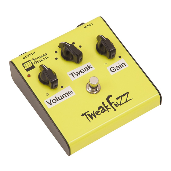 Duncan Tweak Fuzz User Manual