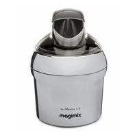MAGIMIX LE GLACIER Instructions For Use Manual