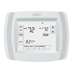 Lennox Commercial TouchScreen Thermostat Installation Instructions Manual