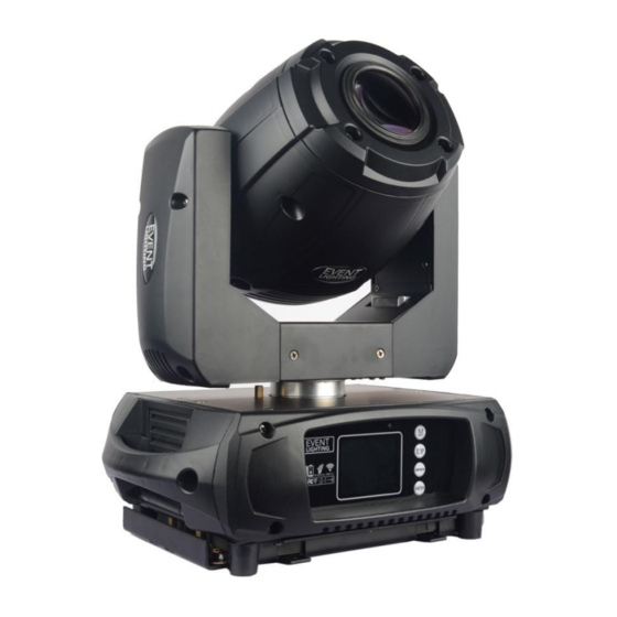 Event Lighting BM1S50W User Manual